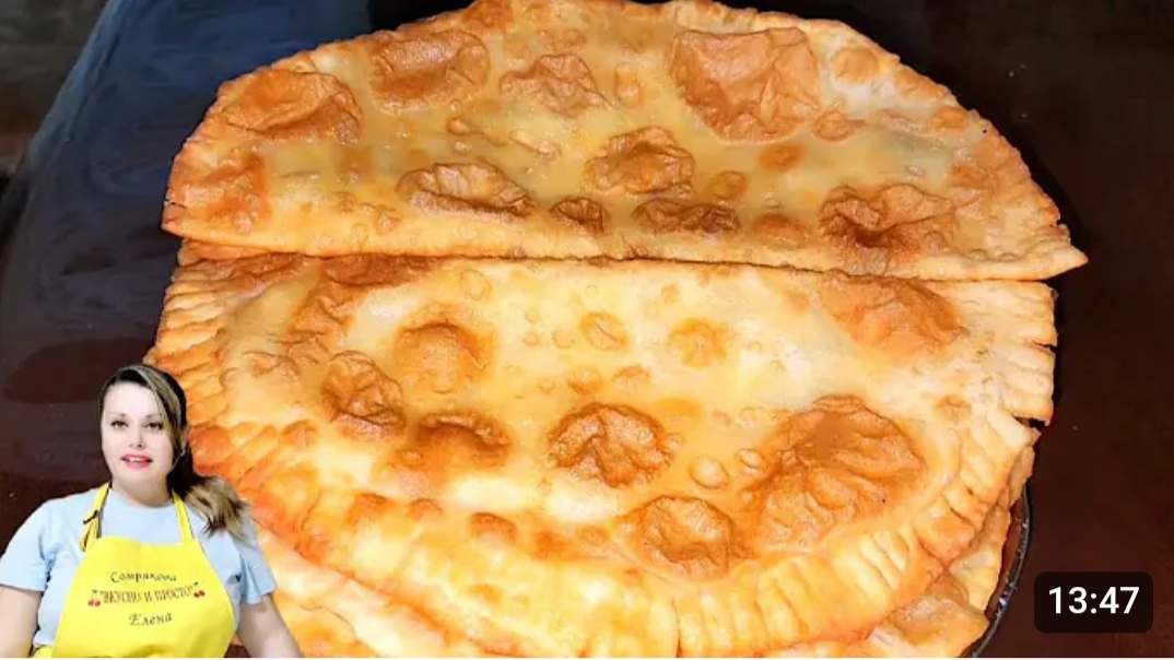 ЧЕБУРЕКИ С СЫРОМ И ЗЕЛЕНЬЮ.??? смотреть онлайн