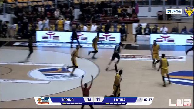 REALE MUTUA BASKET TORINO-LATINA BASKET смотреть онлайн