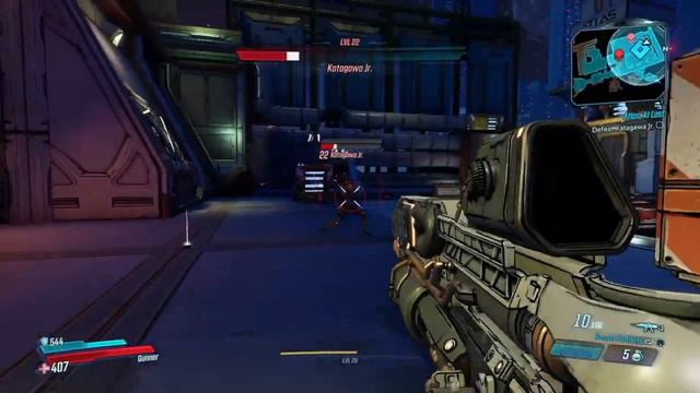 Borderlands 3 Katagawa Jr. Boss Fight + Legendary Weapon! смотреть онлайн