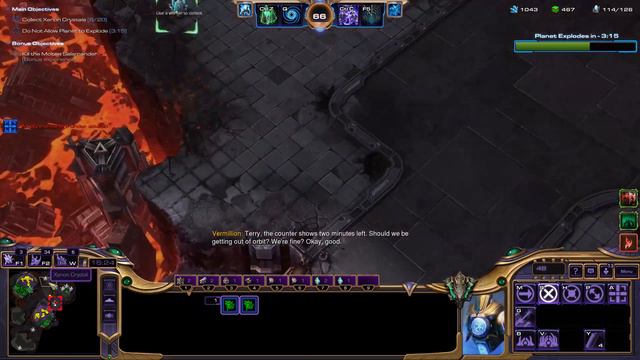 StarCraft 2 Co-op Brutal Mutation - The League of Vermillains (Vorazun + Zagara) смотреть онлайн