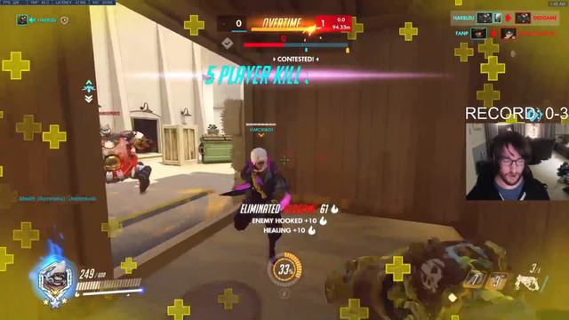 HARBLEU ROADHOG GAMEPLAY OVERWATCH SEASON 34 TOP 500 смотреть онлайн