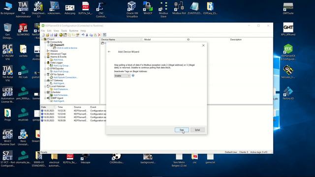 Delta PLC Simulator And Factory IO Connection