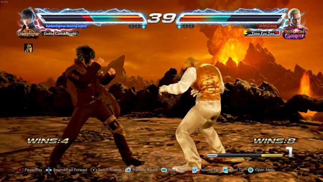 Tekken God Omega Geese, Man i was Choking ! смотреть онлайн