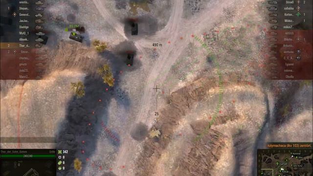 World of Tanks Grille WoT Map Tundra смотреть онлайн