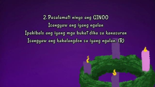 SALMO ISAIAH 12: SINGGIT KAMO SA KALIPAY UG KASADYA KAY SA TALIWALA KANINYO ANAA ANG DAKO UG....... смотреть онлайн