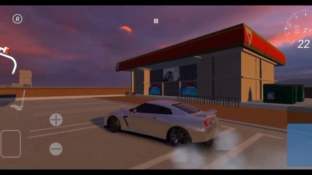 Drifting Nissan GTR R35 in Sunset City | Apex Racing (Android & iOS) смотреть онлайн