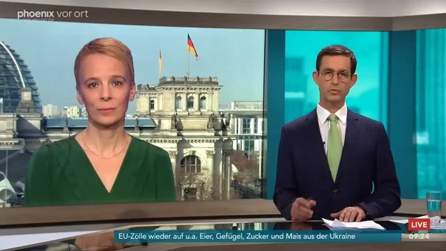 phoenix nachgefragt mit Hannah Bethke zu weiteren Unterstützungen für die Ukraine am 20.03.24 смотреть онлайн