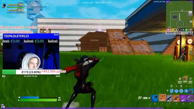 Fortnite Suomi Live | Chillailua | Katsojapelejä | 1.2k oisko? смотреть онлайн