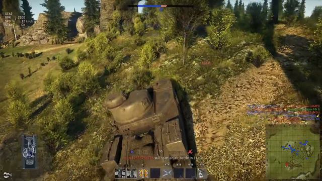 War Thunder M3 Lee смотреть онлайн