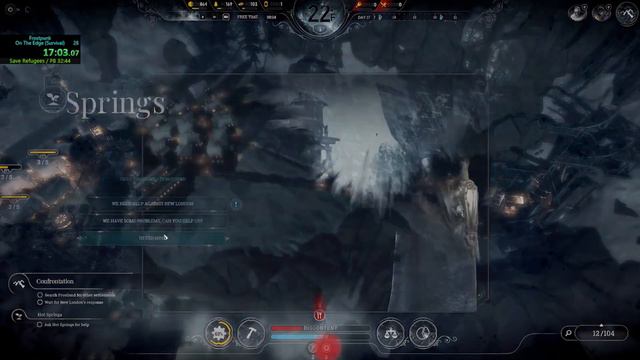 Frostpunk Speedrun - On The Edge, Survivor, Save The Refugees in 32 min 14 sec смотреть онлайн