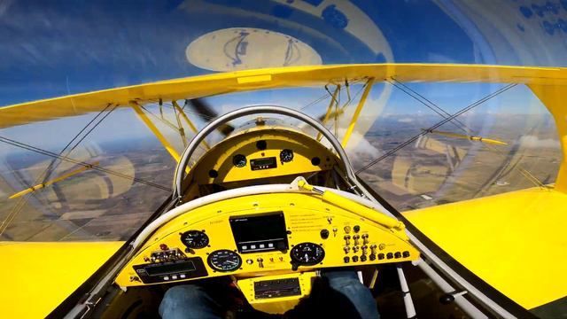 Pitts Model 12 4K Startup - Takeoff - Acro - Patterns - Shutdown