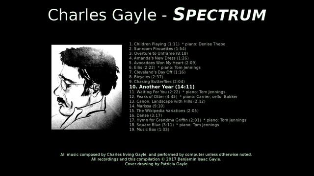 Spectrum - 10. Another Year - Charles Gayle смотреть онлайн