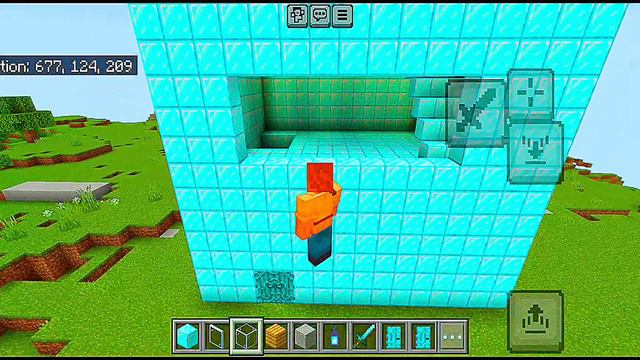 I Made Diamond House 💎🏠 In Minecraft Khidki Pe Glass Laga Diye Day 6 ! 😲 смотреть онлайн