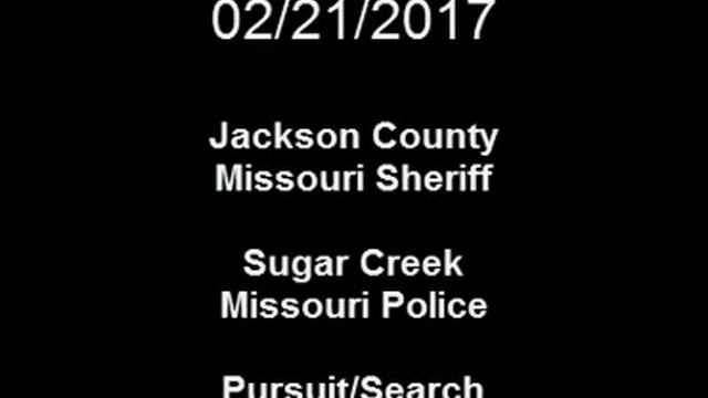 02/21/2017 Jackson County and Sugar Creek Car Chase Perp Search смотреть онлайн
