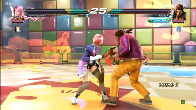 Tekken 7: TheProswagonist (Alisa) vs Kawiley (Eddy) Tekken God Promotion смотреть онлайн