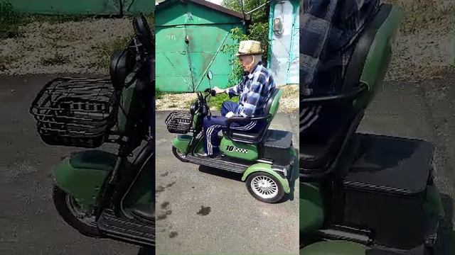 Отзыв клиента на электротрицикл Rutrike Бумеранг смотреть онлайн