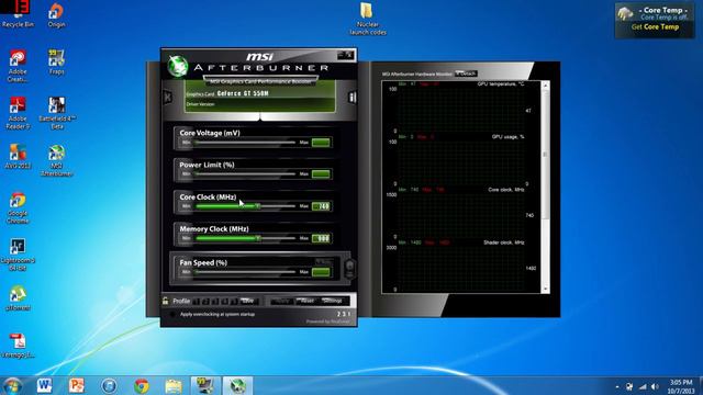 How to overclock laptop graphics card to get better FPS battlefield 4, call of duty, etc. смотреть онлайн