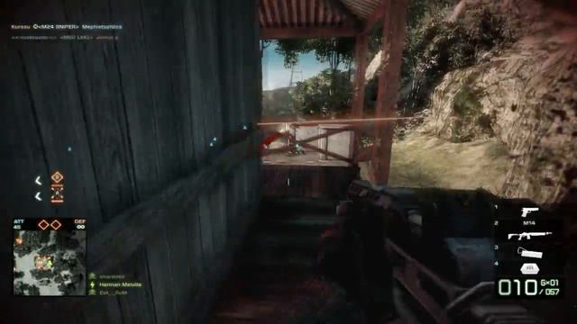 Battlefield Bad Company 2 PC Valparaiso Gameplay #1 3/17/10 (Mk.14 EBR) смотреть онлайн