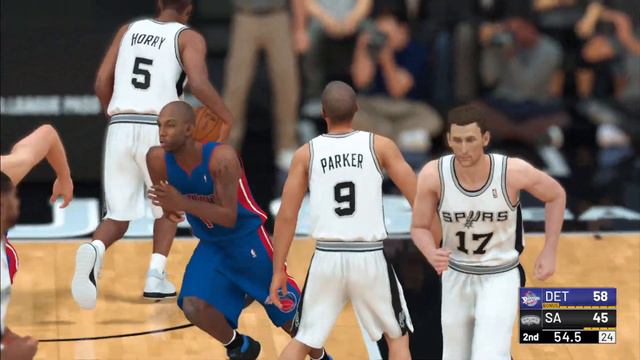 NBA 2K19 Детройт Пистонс-Сан-Антонио Спёрс Классика.Стрим смотреть онлайн