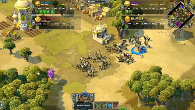 Age of Empires Online PVP: FusingCoast16 (G) + Jasyleouf (B) vs. Harrs2011 (C) + IXZ Vertriq (P) смотреть онлайн