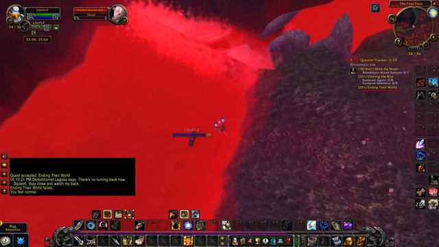 Don't Drink the Water TBC Quest WoW смотреть онлайн