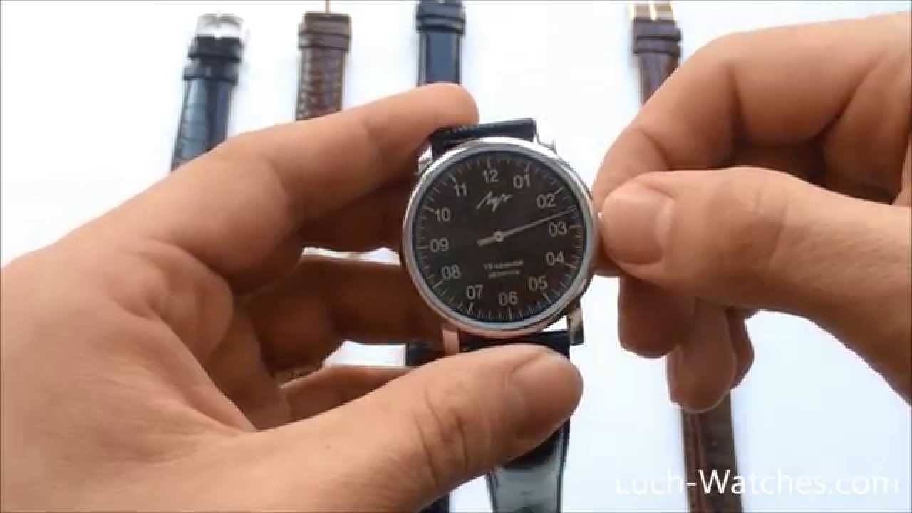 Обзор однострелочных часов Луч 37471763 смотреть онлайн