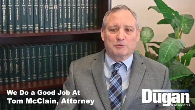 Attorney Tom McClain on What Dugan & Associates Does Well смотреть онлайн