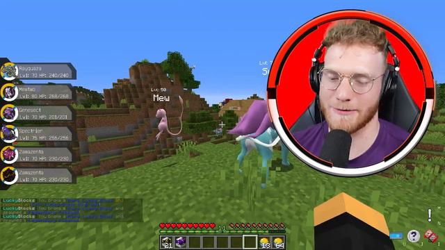 UPGRADING LUCKY BLOCKS To GOD POKÉMON In MINECRAFT PIXELMON смотреть онлайн
