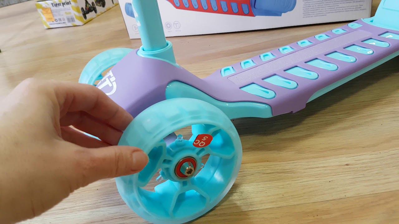 Самокат Tech Team Lambo 2020 года Видеообзор. смотреть онлайн