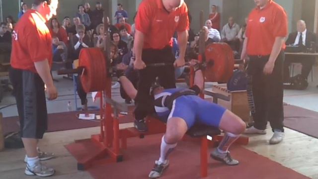 Jan Bast - Benchpress 275kg DR смотреть онлайн