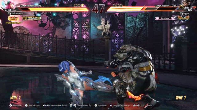 Tekken 8 - Alisa vs Lars - Dominator promotion смотреть онлайн