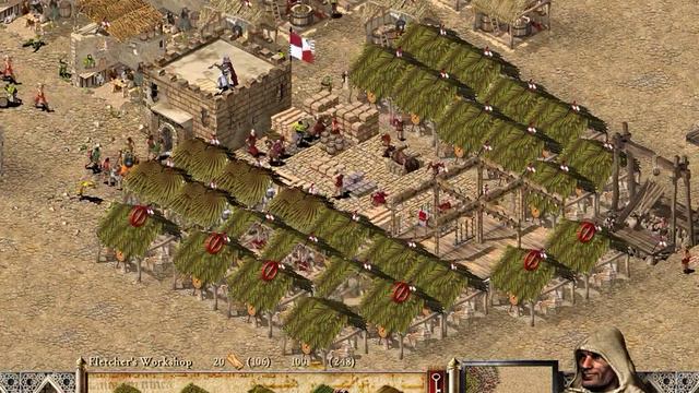 Stronghold Crusader - D.W Satti How to make good economy in 3k 10pt Cheats смотреть онлайн
