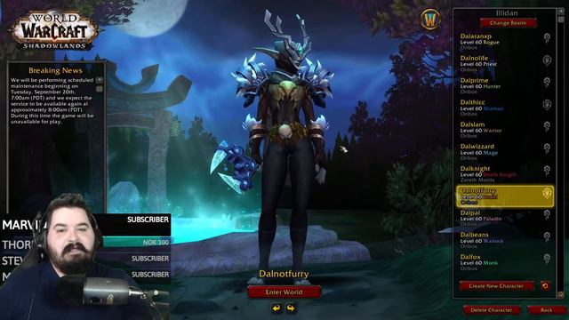 SHADOWLANDS! SEASON 4 WITH EXPERIMENTAL NEW MYTHIC+ DUNGEONS! - WoW: Shadowlands 9.2.7 (Livestream) смотреть онлайн