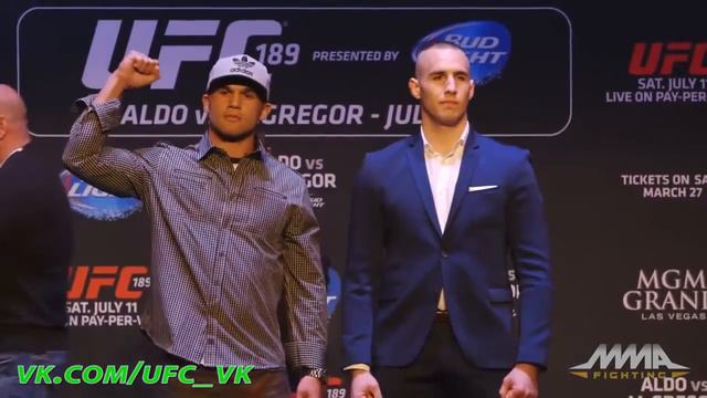 Дуэль взглядов Макдонольд vs Лоулер смотреть онлайн