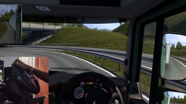 Euro Truck Simulator 2 With Pxn V9 Steering Wheel | Ets2 | Pxn V9