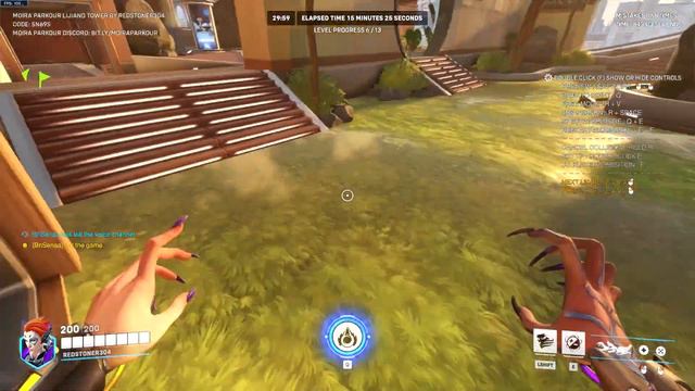 Moira parkour but EXTREMELY HARD(i need help) смотреть онлайн