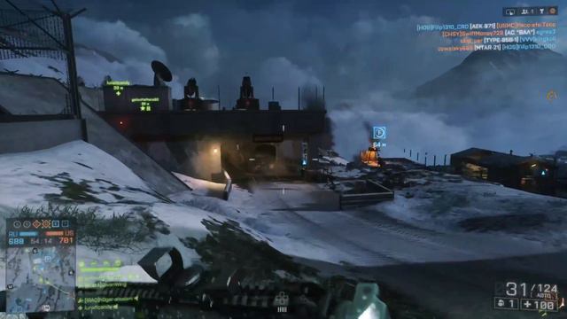 Battlefield 4 PS4 Pro - качаем макс ранг смотреть онлайн