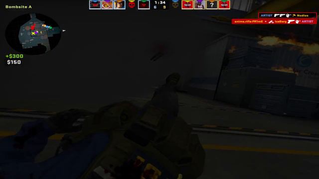 CSGO POV Viperio arTisT (23/17) vs Tricked (nuke) @ Blast.tv Paris Major 2023 EU RMR Open 1 смотреть онлайн