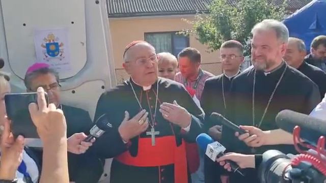 Eminența Sa Cardinalul Leonardo Sandri, în vizită la Sighetu Marmației! смотреть онлайн