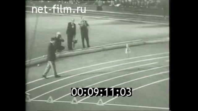 1965г. Ленинград. лёгкая атлетика. Всесоюзные весенние соревнования. смотреть онлайн