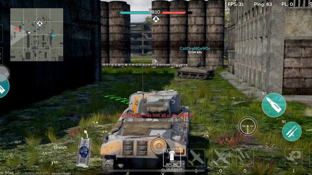 War Thunder Mobile Gameplay | Tank & Ship | Ultra Graphics | Android - IOS | Antares смотреть онлайн