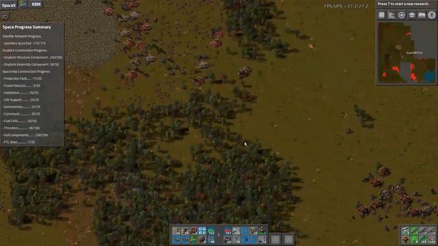 Factorio SpaceX Extreme EP118: Biter Fire Celebration! смотреть онлайн