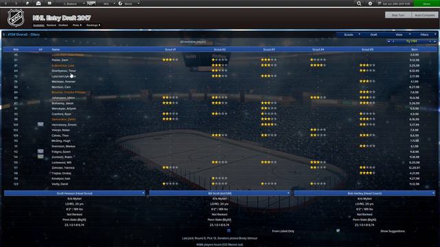 Eastside Hockey Manager: Edmonton Oilers EP7 - First Ever Draft смотреть онлайн