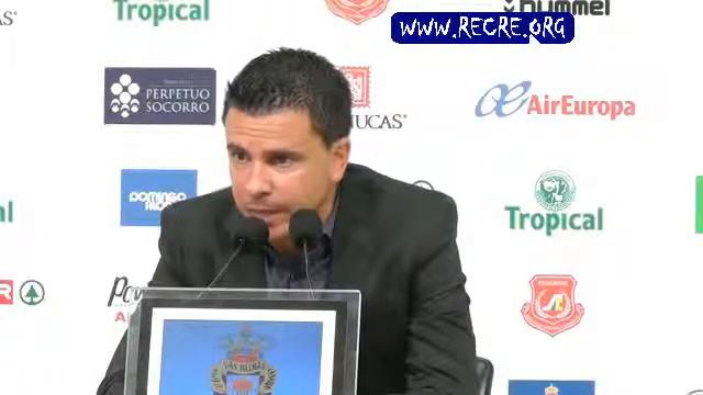 Sergio Lobera tras el U.D. Las Palmas 0 - Recre 0 смотреть онлайн