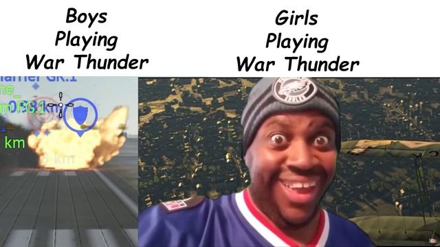 BOYS vs GIRLS in War Thunder 3 смотреть онлайн