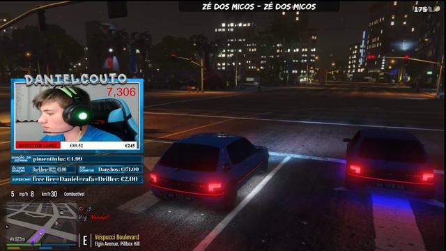 GTAVRP|VIDA REAL| ZE ANTONIO A DAR MICO FODIDO| LIVESTREAM#RUMO8K смотреть онлайн