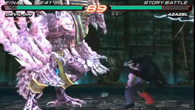Tekken 6 pc (PPSSPP emulator) Devil jin Story battle смотреть онлайн