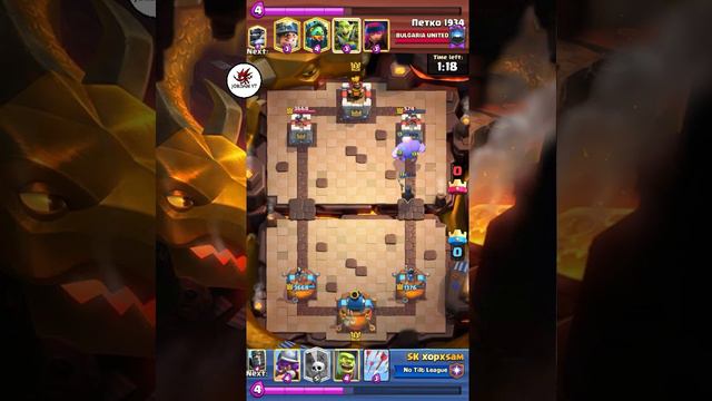Top Global Gameplay SK xopxsam VS netko 1934 [ TOP 200 ] | CLASH ROYALE смотреть онлайн