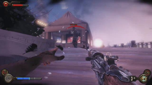 PT 7 BioShock Infinite Find Shock Jockey At Hall Of Heros Walkthrough Lets Play (HD) смотреть онлайн