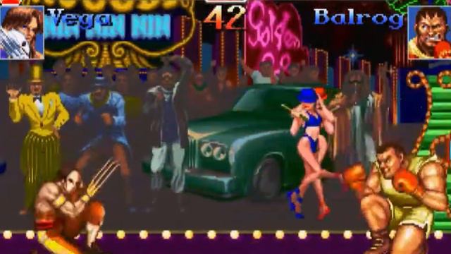 Super Street Fighter 2 Turbo PC MS-DOS Vega Hardest Playthrough(With CD Music) смотреть онлайн